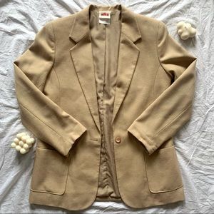 Vintage One Button Blazer